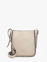 Sac Bandoulire Foudre Cuir Etrier Beige foudre EFOD087S