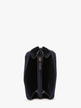 Porte-monnaie Cuir Etrier Bleu madras EMAD900-vue-porte